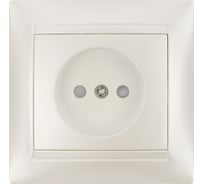 Розетка TDM ELECTRIC 2П 10А 250В с защ. шт. перламутр "Лама" SQ1815-0810