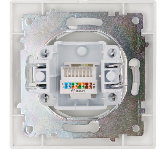 Компьютерная розетка TDM ELECTRIC RJ45 перламутр "Лама" SQ1815-0816