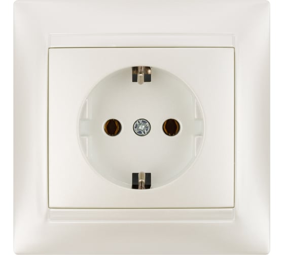 Розетка TDM ELECTRIC 2П+З 16А 250В перламутр "Лама" SQ1815-0823