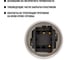 Поворотный выключатель TDM ELECTRIC 2-кл.с ручкой (бантик) 10А белый «Виви» SQ1820-1006 6