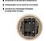 Поворотный выключатель TDM ELECTRIC 2-кл. с ручкой (бантик) 10А сл. кость «Виви» SQ1820-1306 6