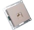 Розетка компьютерная Systeme Electric AtlasDesign, RJ45, 5e, механизм, Песочный ATN001283 2