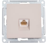 Телефонная розетка rj11 Systeme Electric Atlasdesign песочный, ATN001281