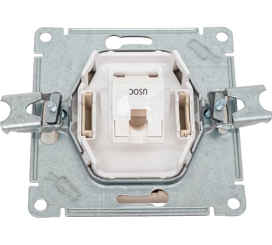 Телефонная розетка rj11 Systeme Electric Atlasdesign песочный, ATN001281