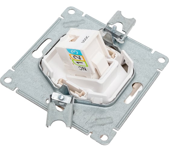 Телефонная розетка rj11 Systeme Electric Atlasdesign песочный, ATN001281