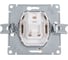 Телефонная розетка rj11 Systeme Electric Atlasdesign песочный, ATN001281 3