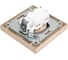 Розетка Systeme Electric Atlasdesign песочный, без заземления, 16а, (в сборе с рамкой) ATN001240 5