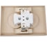 2-местная розетка Systeme Electric Atlasdesign песочный, без заземления, со шторками ,16а, (в сборе с рамкой) ATN001222 3