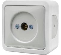 Проходная/концевая TV розетка NE-AD, MULTIMA, Белый 92-51-07