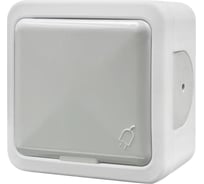 Розетка NE-AD с крышкой, с заземлением, 16А, 250В, MULTIMA, Белый 92-51-09