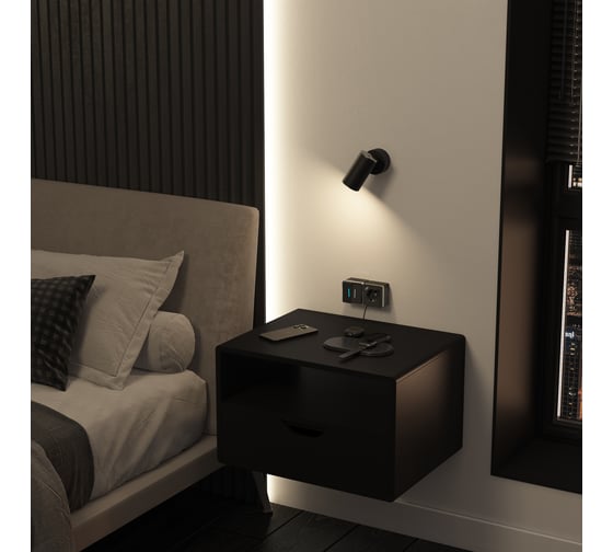 Розетка WERKEL с заземлением, шторками и usb тип a+c gallant чёрный хром a057702