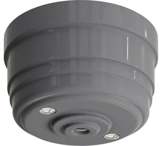 Корпус потолочной розетки Мезонинъ пластиковый, цвет- серый GE30811-07 1