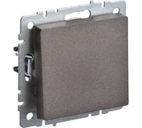 1-клавишный перекрестный выключатель IEK Brite 10а вс10-1-3-бртб темная бронза BR-V13-0-10-K45