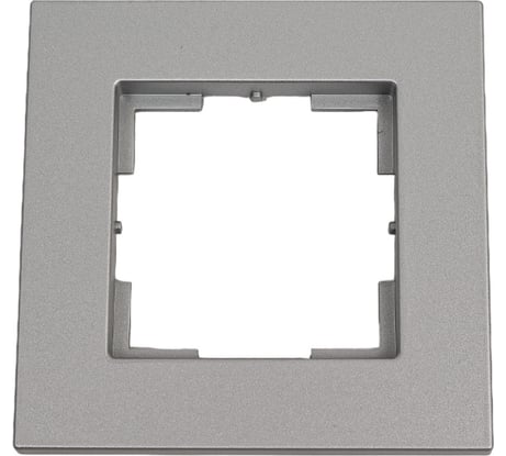 Одноместная рамка Кунцево-Электро "аксиома" мрфи11.14.00.00 алюминий 121027