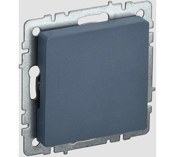 Заглушка с суппортом IEK Brite мз10-брм маренго BR-PL10-K35