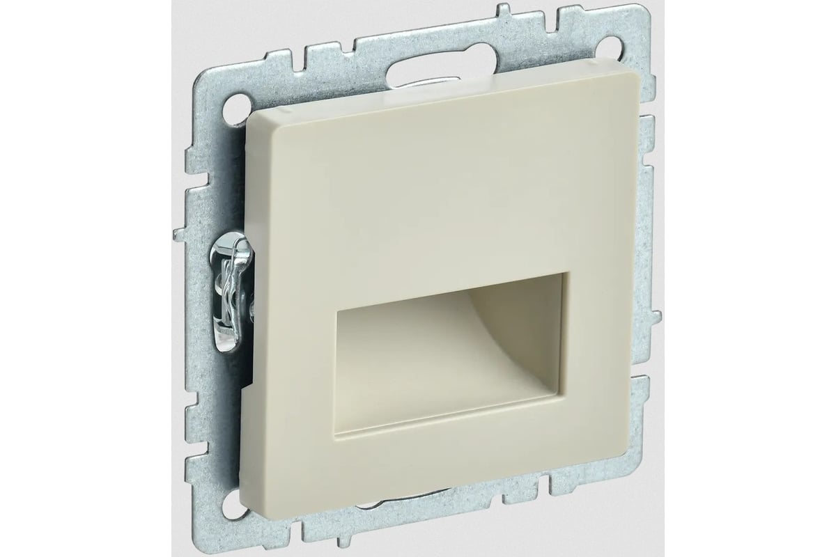 Встраиваемая светодиодная подсветка IEK Brite пл20-бркр бежевый BR-FL20 ...