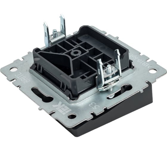 Вывод кабеля IEK Brite мв10-брг графит BR-VK10-0-K53