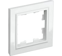 1-местная рамка IEK Brite ру-1-брб белый BR-M12-K01-PRO