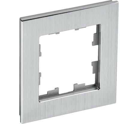 1 -местная рамка Brite ру-1-1-бра металл, алюминий IEK BR-M12-M-K47