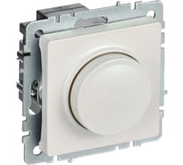 Поворотно-нажимной светорегулятор IEK Brite сс10-1-0-брж 600вт, жемчуг BR-D20-0600-K36