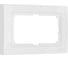 Рамка для двойной розетки WL03 Frame 01DBL white белый basic a WERKEL a040200 1