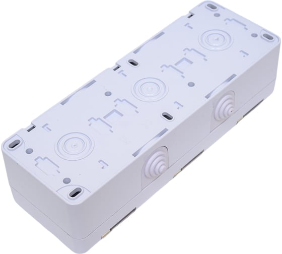 Розетка 3-м TOKOV ELECTRIC оп dita 16а ip54 250в с заземл. с прозр. крышкой бел. TKL-DT-R3Z-C01T-IP54