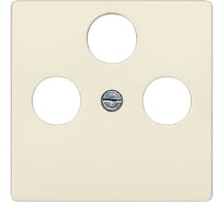 Крышка розетки для RF/TV/SAT Siemens DELTA I-SYSTEM электрический белый 55x55мм 2/3 отверстия 5TG2528-2