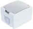 Розетка UNIVersal Аллегро с/з, з/ш, с крышкой IP54, серая 1282 10