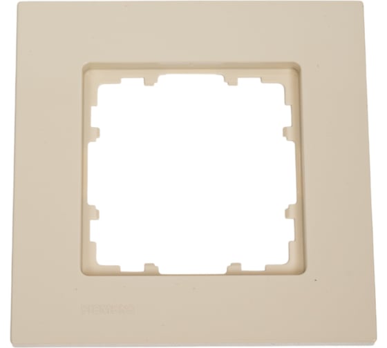 1-местная рамка Siemens DELTA MIRO 90x90 MM ЭЛЕКТРОБЕЛЫЙ 5TG1111-3 1