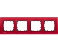 4-местная рамка Siemens DELTA MIRO СТЕКЛО ORIENT 5TG1204-3
