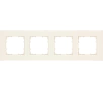 4-местная рамка Siemens DELTA MIRO 90x90 MM ЭЛЕКТРИЧЕСКИЙ БЕЛЫЙ 5TG1114-3