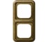 2-местная рамка Siemens DELTA NATURE ТЕМНЫЙ ДУБ 5TG1612 1