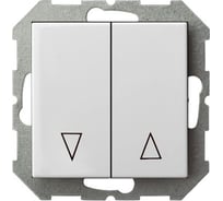 Выключатель жалюзи LIREGUS белый epsilon 28-012