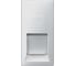 Модульная JACK розетка с выключателем Siemens DELTA M-SYSTEM алюминиевый металлик CAT5 RJ45 8/8 5TG9874-2AM 1