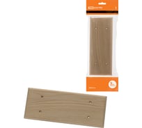 Накладка на бревно TDM деревянная, универсальная НБУ 1Пх3 280 мм, под покраску SQ1821-0321