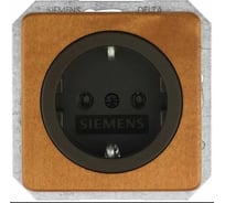 Розетка SCHUKO Siemens DELTA NATUR вишня 5UB1673