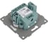 Трехклавишный механизм выключателя GUSI Electric Gusi ugra скрытая установка, 10а, 250В, цвет белый С11В3-001 5