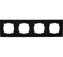 Четырехместная рамка Кунцево-Электро "мария" мрфи11.13.00.00 антрацит 110047