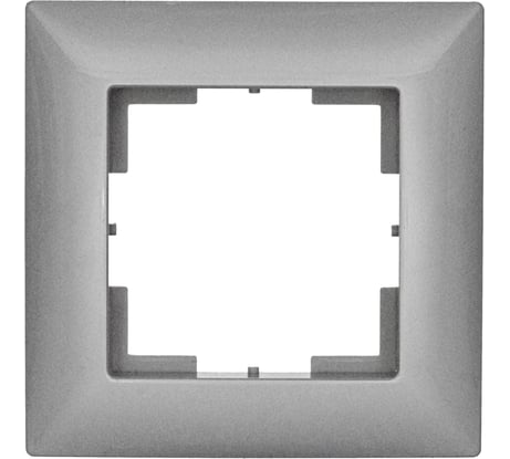 Одноместная рамка Кунцево-Электро "мария" мрфи11.10.00.00 алюминий 110059