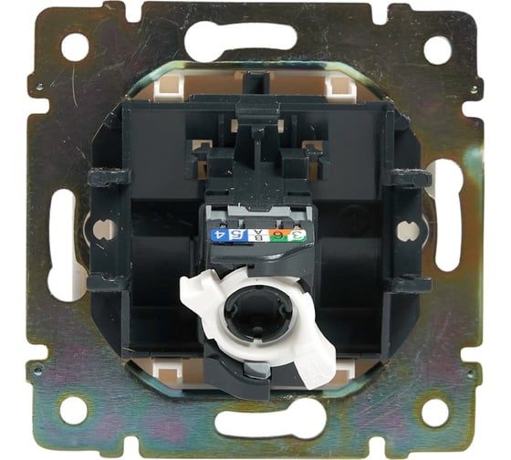 Розетка Legrand компьютерная RJ45 категория 5e UTP Legrand Valena с захватами белый 694286