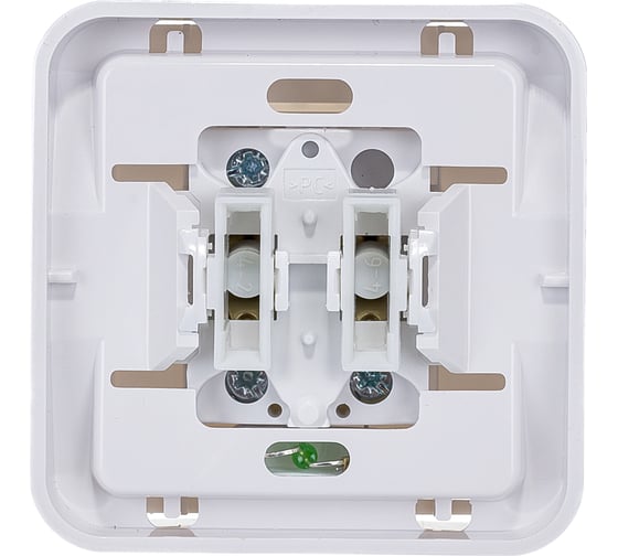 Двухклавишный выключатель Systeme Electric ОП BLANCA сх.5 10А 250В SchE BLNVA105111 1210453