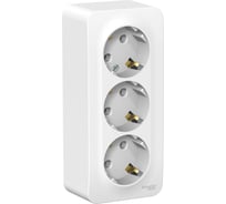 Розетка 3-м ОП BLANCA 16А 250В Systeme Electric (Schneider Electric) BLNRA010311