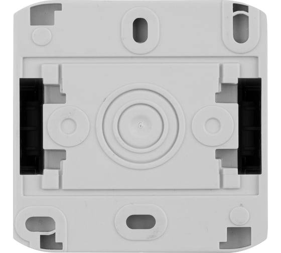Выключатель Legrand двухклавишный Legrand Quteo IP44 10А 250В винтовые зажимы накладной монтаж серый 782332