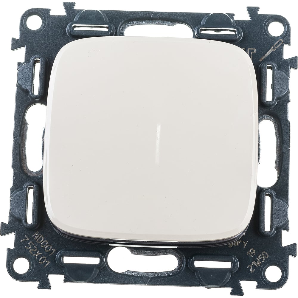 Механизм выключателя Legrand 1-кл. СП Valena Allure 10А IP20 250В 10АХ ...