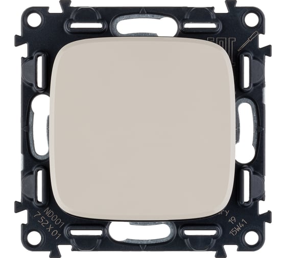 Механизм выключателя Legrand 1-кл. СП Valena Allure 10А IP20 250В 10АХ Leg 75280 1180954