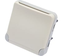 Розетка Legrand 2К+З с винтовыми зажимами немецкий стандарт Программа Plexo белый 16 A 250 В 069639