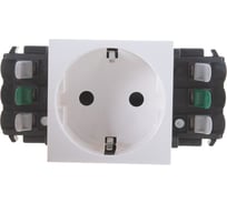 Розетка Legrand 2К+3 Программа Mosaic для установки в кабель-канале автоматические клеммы стандартная 077401