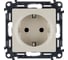 Силовая розетка Legrand Valena LIFE 2К+З 16А 250В.Винтовые зажимы.Слоновая кость 753525 7