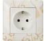Силовая розетка Legrand Valena LIFE 2К+З 16А 250В с лицевой панелью.Безвинтовые зажимы.Белая 753421 7