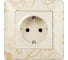 Силовая розетка Legrand Valena LIFE 2К+З 16А 250В с лицевой панелью.Безвинтовые зажимы.Слоновая кость 753521 11